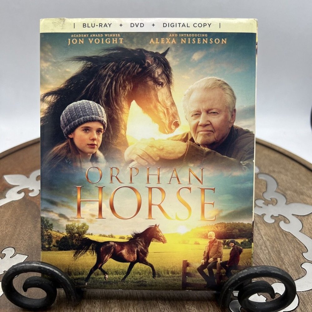 Orphan Horse (Blu-ray/DVD,2018,2-Disc Set) Jon Voight,Brand New Factory Sealed!